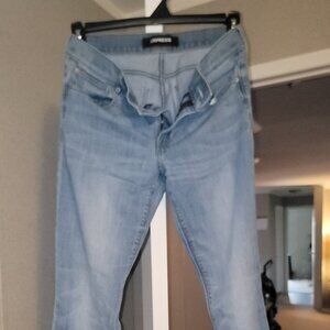 Express mid-rise jeans